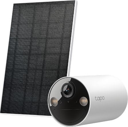 Kамера за безбедност TP-Link Tapo C410 Kit, 2K 3MP, без кабел со соларен панел, IP65