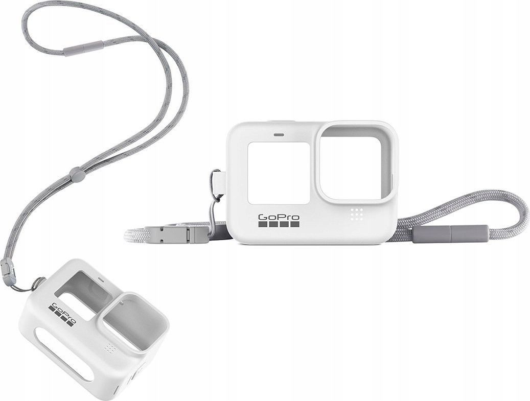 Kornizë silikoni me varëse GoPro Sleeve, për HERO9 HERO10, e bardhë