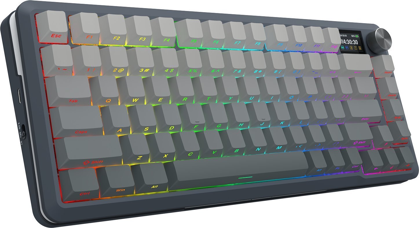 Tastierë gaming Redragon K708GG RGB Pro Flekact, mekanike 75%, wireless, e zezë
