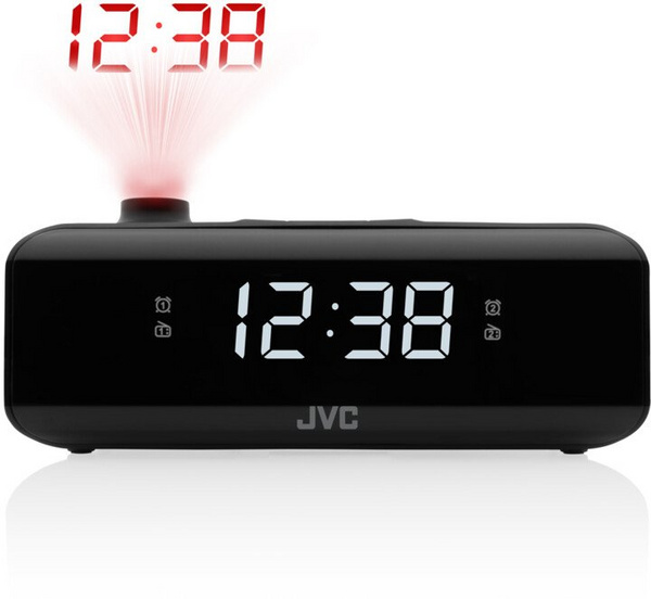 Radio JVC RA-E211B, e zezë