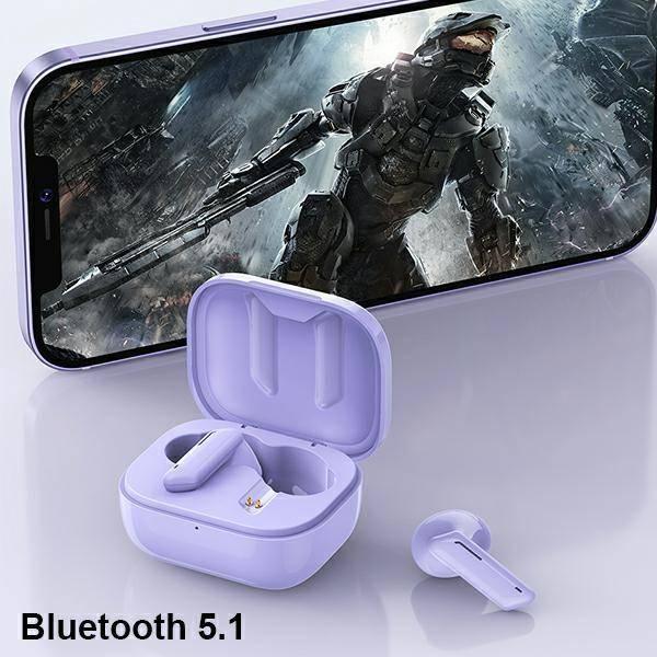 Kufje pa tela Awei T36 TWS, Bluetooth 5.1, IPX4, të zeza