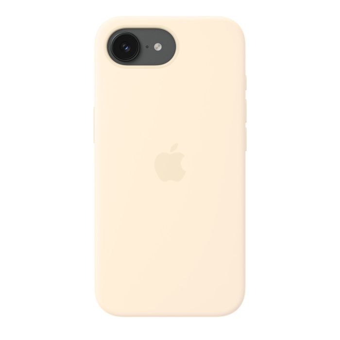 Apple iPhone 17e Silicone Case with MagSafe, Vanilla 3