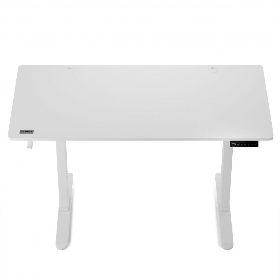 Tavolinë elektrike SENSE7 Nojo, 120cm x 60cm, e bardhë