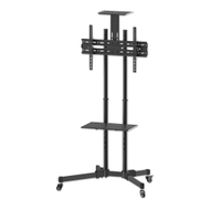 Mbajtës për TV dhe monitor Manhattan, 37-65", VESA 200x200 - 600x400mm, 40kg, i zi