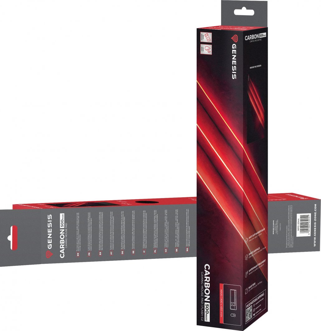 [OUTLET] Mauspad Genesis MAXI FLASH G2, XXXL, shumëngjyrësh				