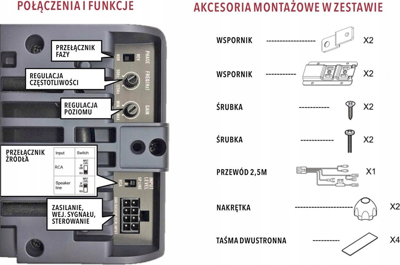 Subwoofer për makinë Pioneer TS-WX010A, 160W, kompakt, i zi
