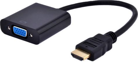 [OUTLET] Përshtatës Gembird HDMI AV - D-Sub (VGA) + Jack 3.5 mm i zi (A-HDMI-VGA-03)