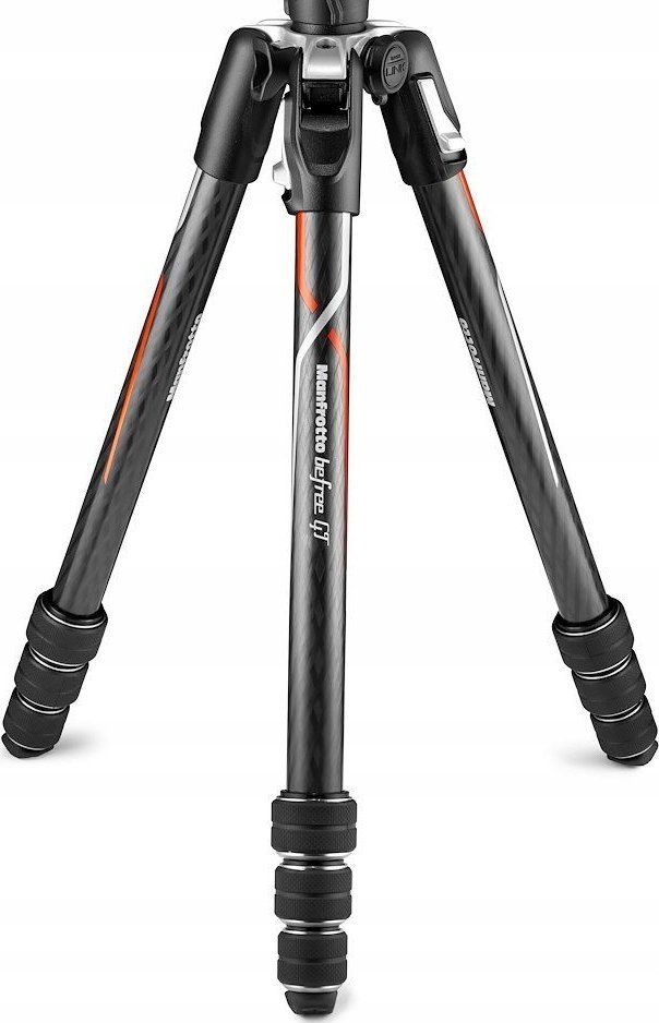 Trekëmbësh Manfrotto Befree GT Alpha, karbon, me kokë ball-head, i zi