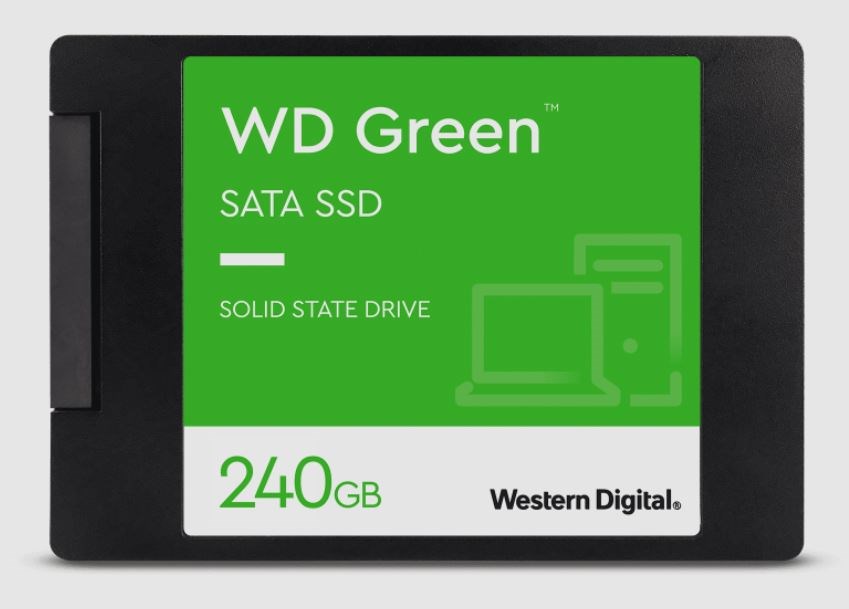 SSD i brendshëm Western Digital WD Green, 240GB, SATA 2.5", e gjelbër