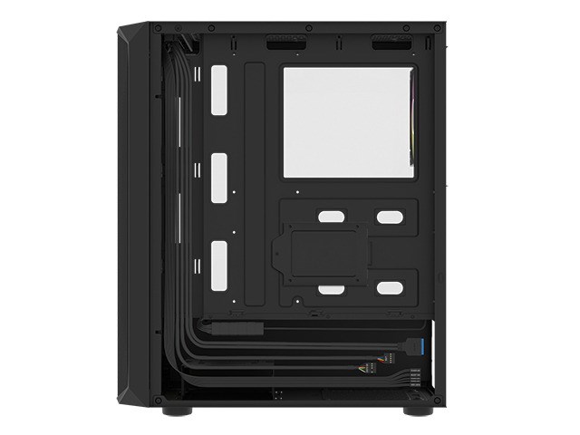 Kasë Natec Fury Shobo SH4FF RGB Midi Tower, e zezë