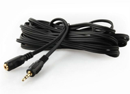 Kabllo Gembird Jack 3.5mm - Jack 3.5mm (CCA421S5M), 5m, e zezë