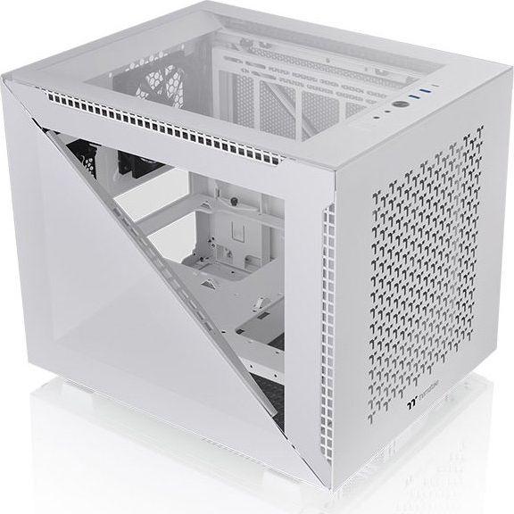 Kasë Thermaltake Divider 200 TG Air Snow, Cube Tower