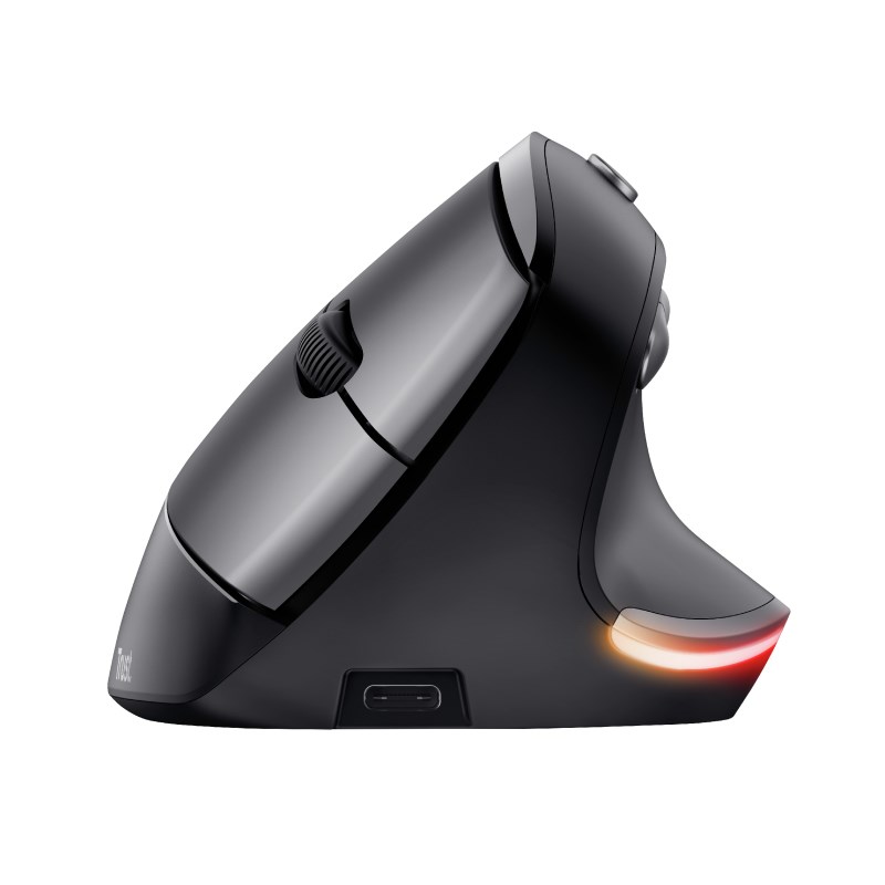 Maus Trust Bayo Wireless Rechargeable, RF Wireless, ergonomik, i zi