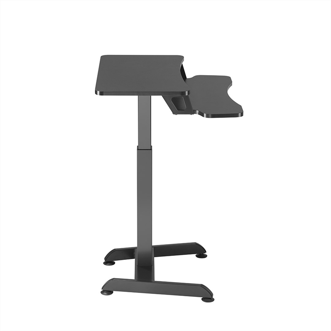 Tavolinë e rregullueshme Maclean MC-835, 72-122 cm, 37 kg, e zezë