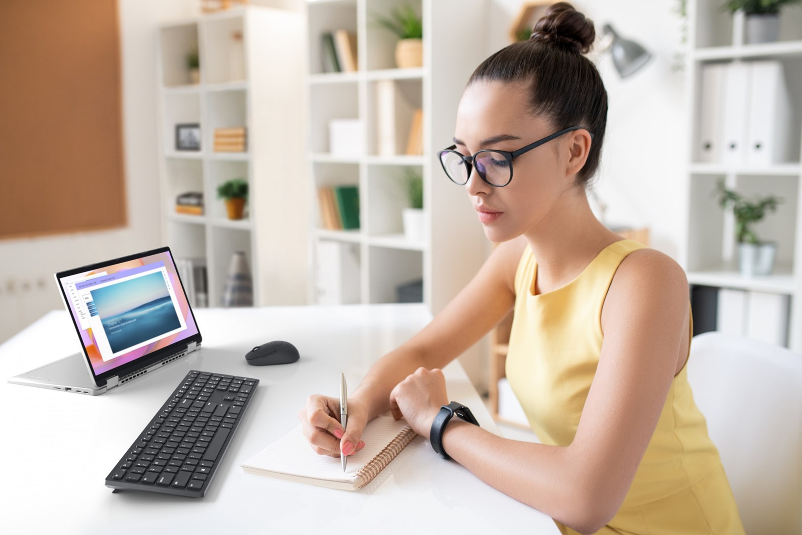 Tastierë Dell KB500, QWERTY, 2.4GHz, e zezë