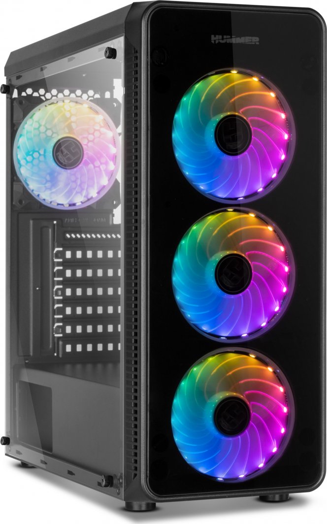 Kasë Hummer RGM Rainbow ARGB, Midi Tower