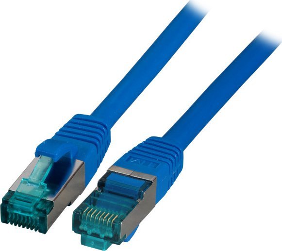 Kabllo rrjeti EFB RJ45, Cat.6A S/FTP, 0.25m, blu