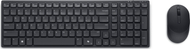 Сет тастатура и глушец Делл KM555, безжичен, руска QWERTY, црн