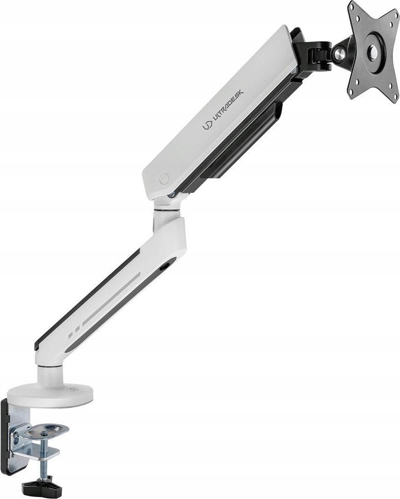 Mbajtës monitori Ultradesk OFFSHOOT Single, 17"-32", 9kg, i bardhë