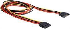 Kabllo Delock SATA 15-pin - SATA 15-pin, 1m, shumëngjyrëshe