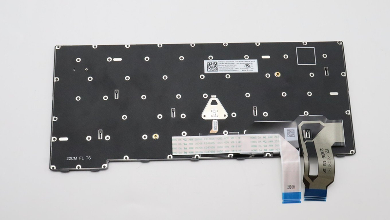 Tastierë laptopi Lenovo 5N21D68244, pjesë origjinale, e zezë