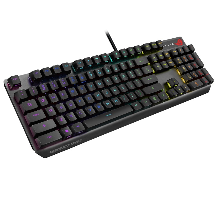 Tastierë Asus ROG Strix Scope RX, e zezë