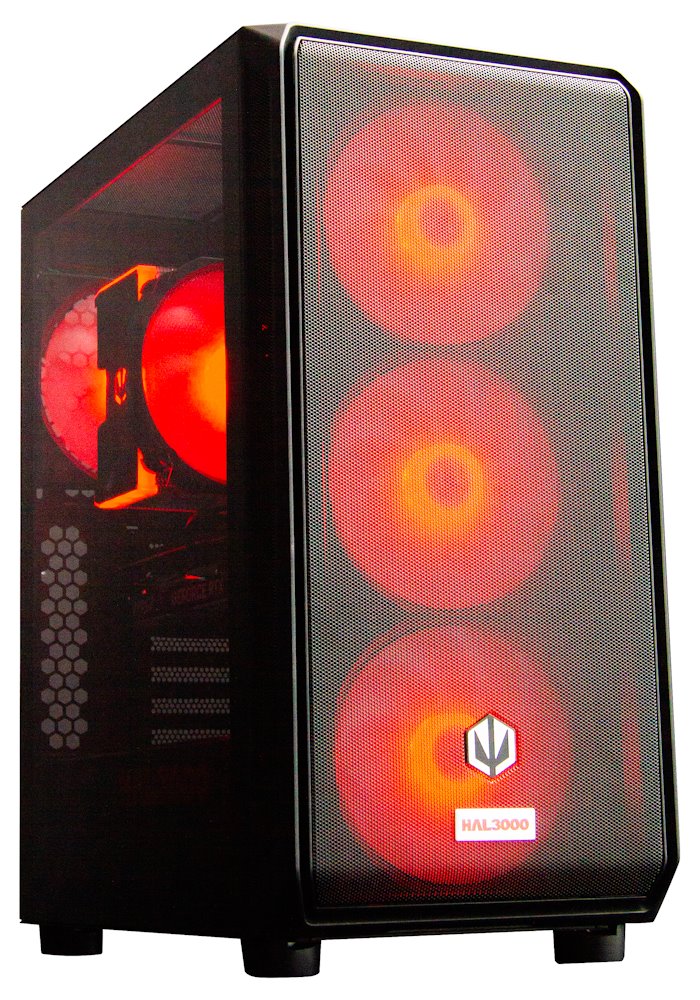 Kompjuter HAL3000 Alfa Gamer Ti Super, Ryzen 7 9700X, RTX 4070 Ti Super, 32GB RAM, 2TB SSD, i zi
