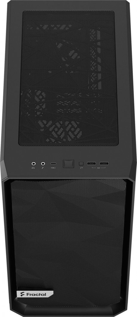 Kasë Fractal Design Meshify 2 Mini, e zezë, Mini Tower