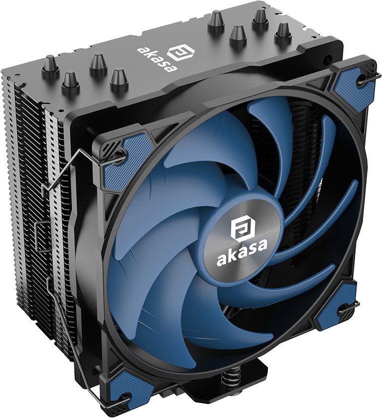 Ftohës CPU Akasa Alucia H4 Plus, për Intel dhe AMD, ajër, i zi