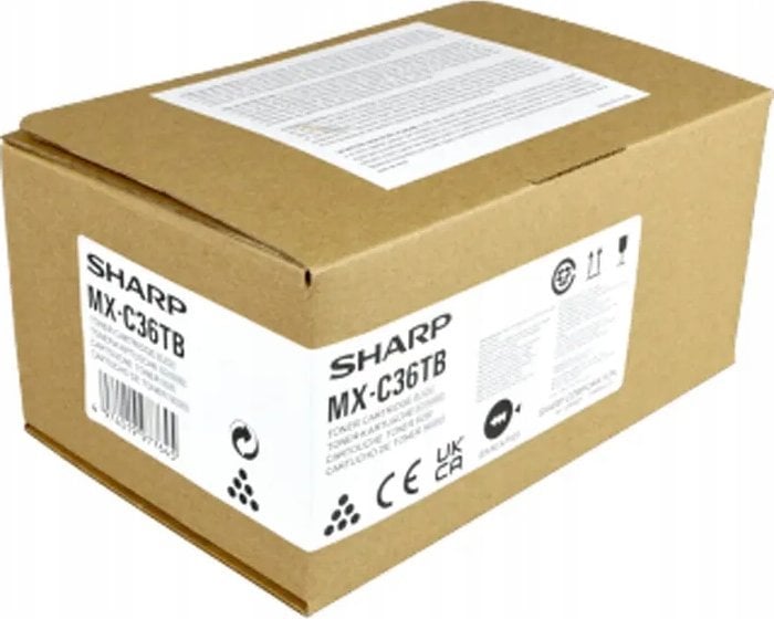 Toner Sharp MXC-36TB, црн, 20000 страници
