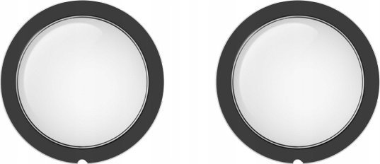 Kapak mbrojtës lente Puluz PU806B për Insta360 X3, set 2 copë, transparent