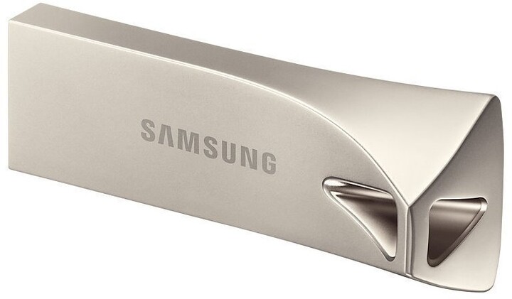 USB Samsung BAR Plus 256GB, i argjendtë