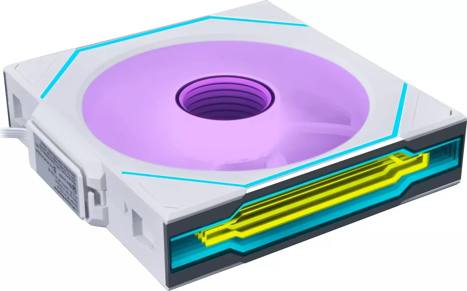 Ventilator PC Lian Li UNI FAN SL Infinity Wireless, 120mm, ARGB PWM, i bardhë