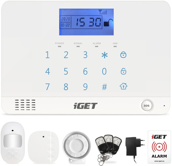 [OUTLET] Set sigurie iGET SECURITY M3B - GSM