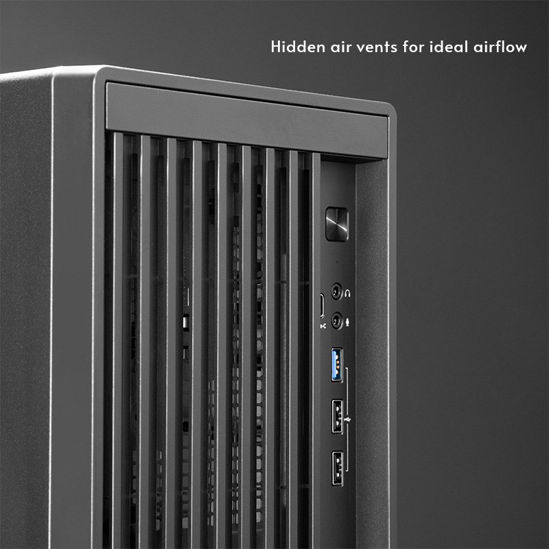 Kasa kompjuteri Chieftec MINI UNI BS-20B-OP, mini tower, e zezë