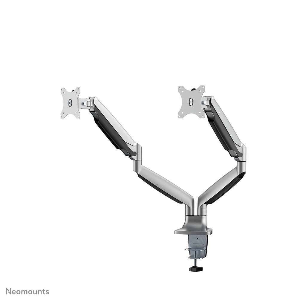 Mbajtëse monitori Neomounts NM-D750DSILVER, 10"-32", e argjendtë