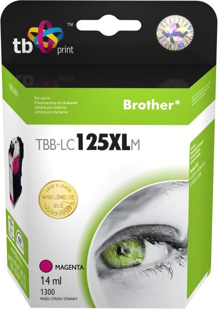 Тонер за печатач TB Print TBB-LC125XLM, магента