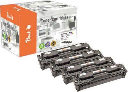 Set tonerash Peach PT642, 4 copë, CMYK, multikolor