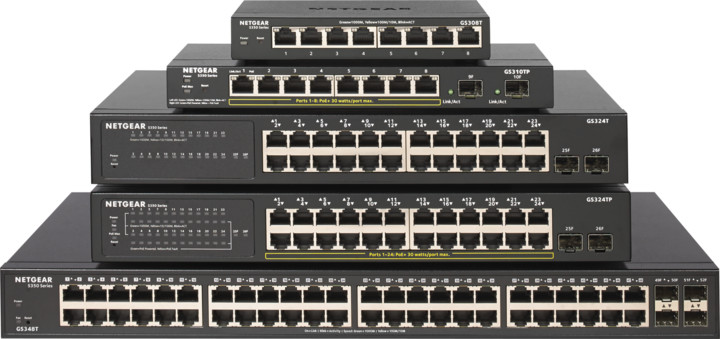Switch NETGEAR GS324TP                    