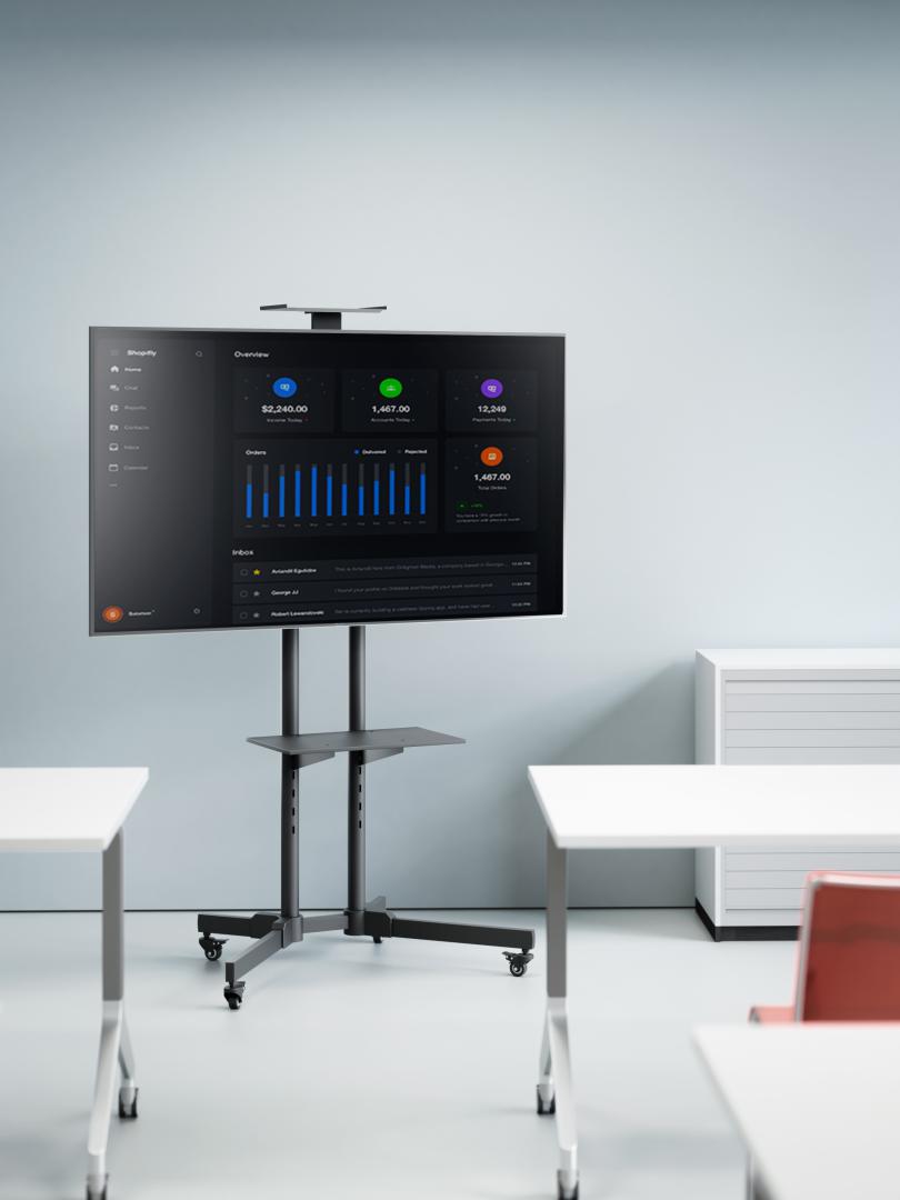 Stendë TV Akai ST3770, 37-70", 50kg, e zezë
