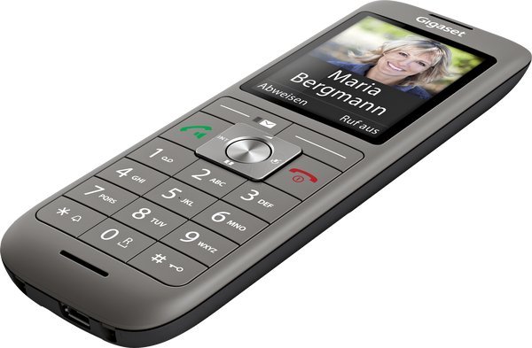 Telefoni pa tela Gigaset CL660HX, DECT, ekran me ndriçim, gri