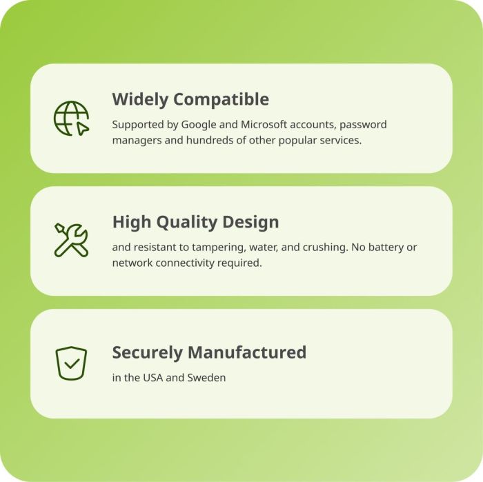 Çelës sigurie Yubico YubiKey 5 NFC, i zi