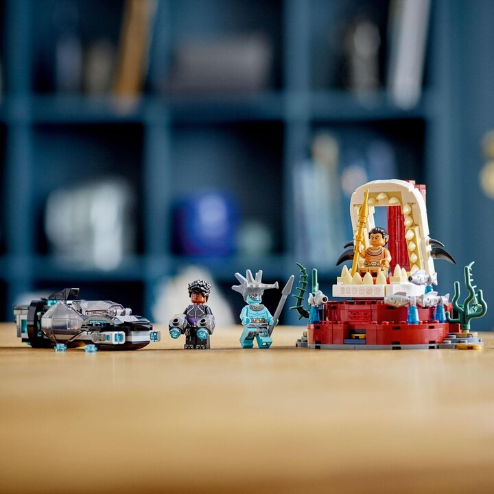 Set LEGO® Marvel 76213 King Namor's Throne Room, 355 pjesë