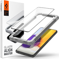 Spigen AlignMaster GLAS.tR Калено стакло за Galaxy A52 LTE/5G, Црно