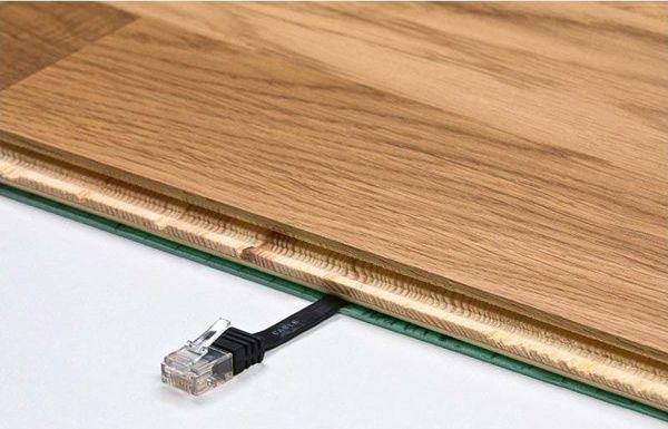 Kabllo rrjeti Goobay 95887, CAT 6 UTP, 5m, kafe e çelët