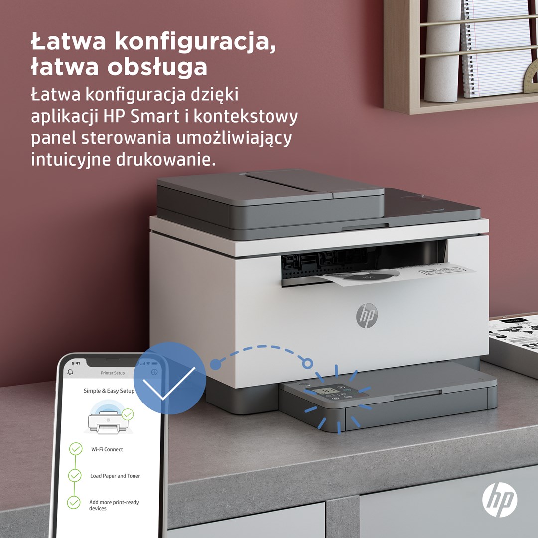 Printer multifunksional HP LaserJet Pro MFP M234sdw, A4, 600x600dpi, Wi-Fi, i bardhë