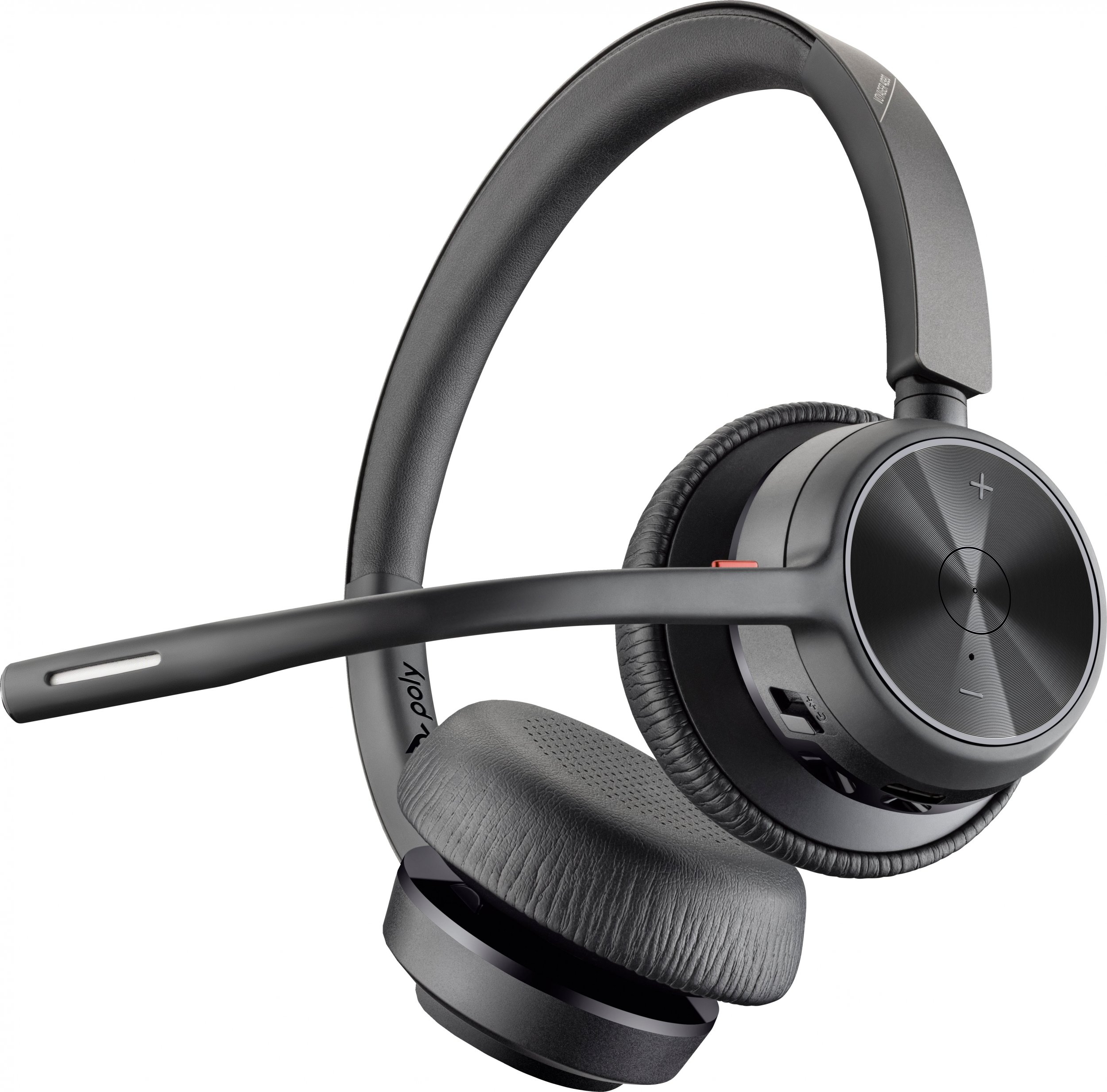Kufje pa tela Poly Voyager 4320, Bluetooth, me mikrofon, të zeza