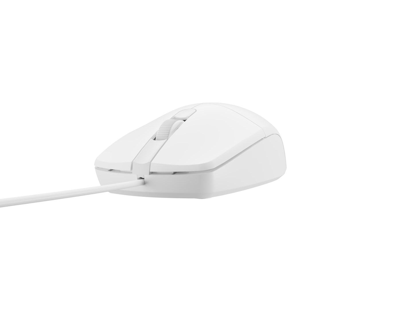 Maus Natec RUFF 2, 1000 DPI, USB 2.0, i bardhë