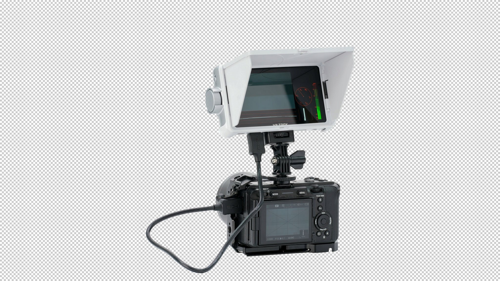 Monitor video Viltrox DC-V1, 5.5", Full HD, i zi