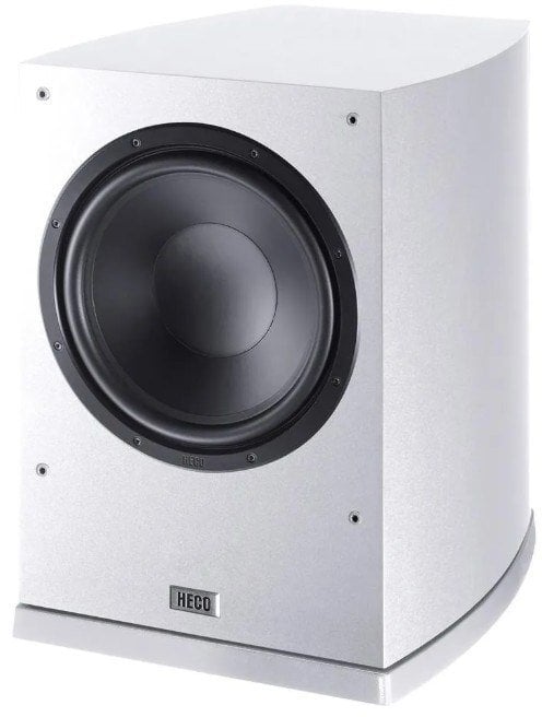 Subwoofer aktiv Heco Victa Elite Sub 252 A, 10", Hi Fi, i bardhë